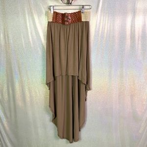 Rue21 | Tan High Low Skirt